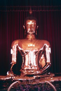 Goldener Buddah in Bangkok